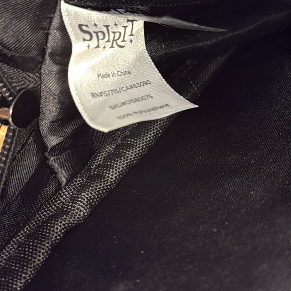 Ghost Face Spirit Crossbody Black Bag Detachable Strap - Picture 8 of 10